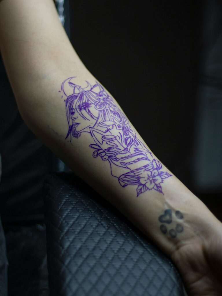 Dibujo para futuros tatuadores