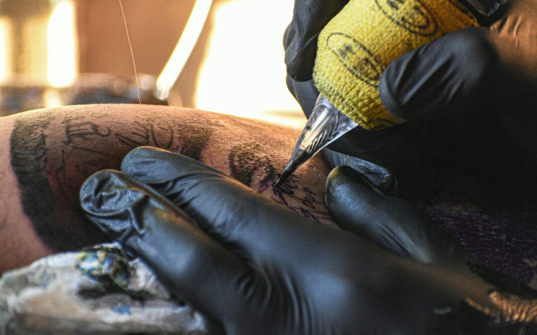 Tintas para practicar tatuajes