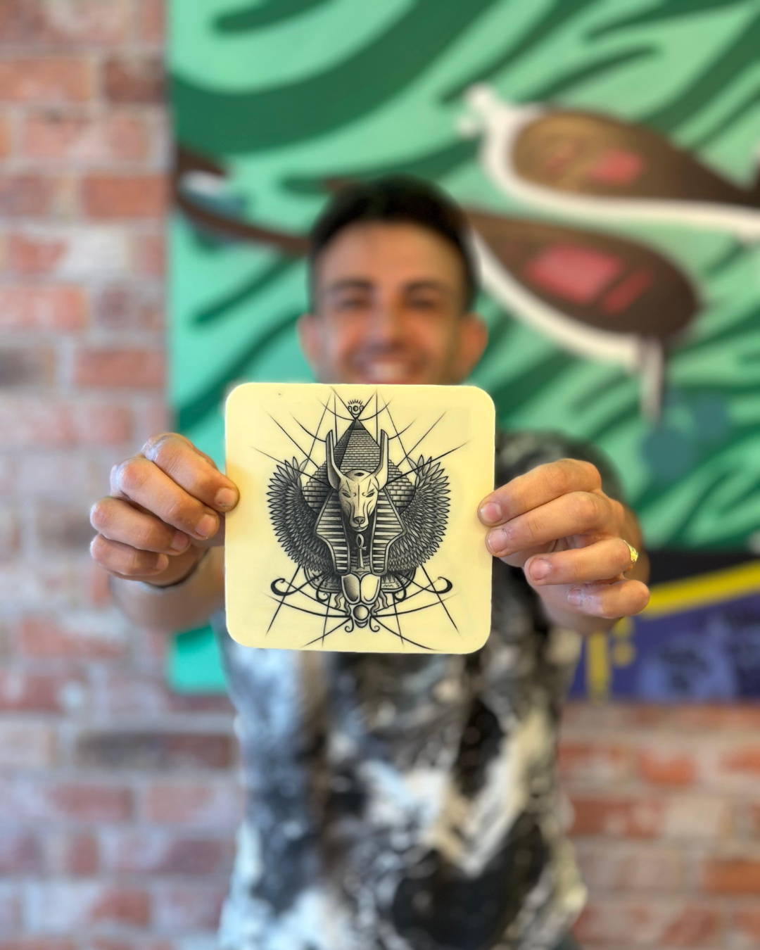 estudiante Practica Curso de tatuajes