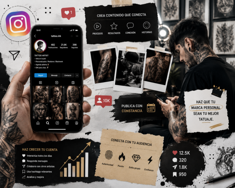 Redes Sociales para Tatuadores: Cómo Crecer en Instagram