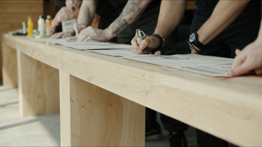 Serie constante de trabajos, clave de las redes sociales para tatuadores